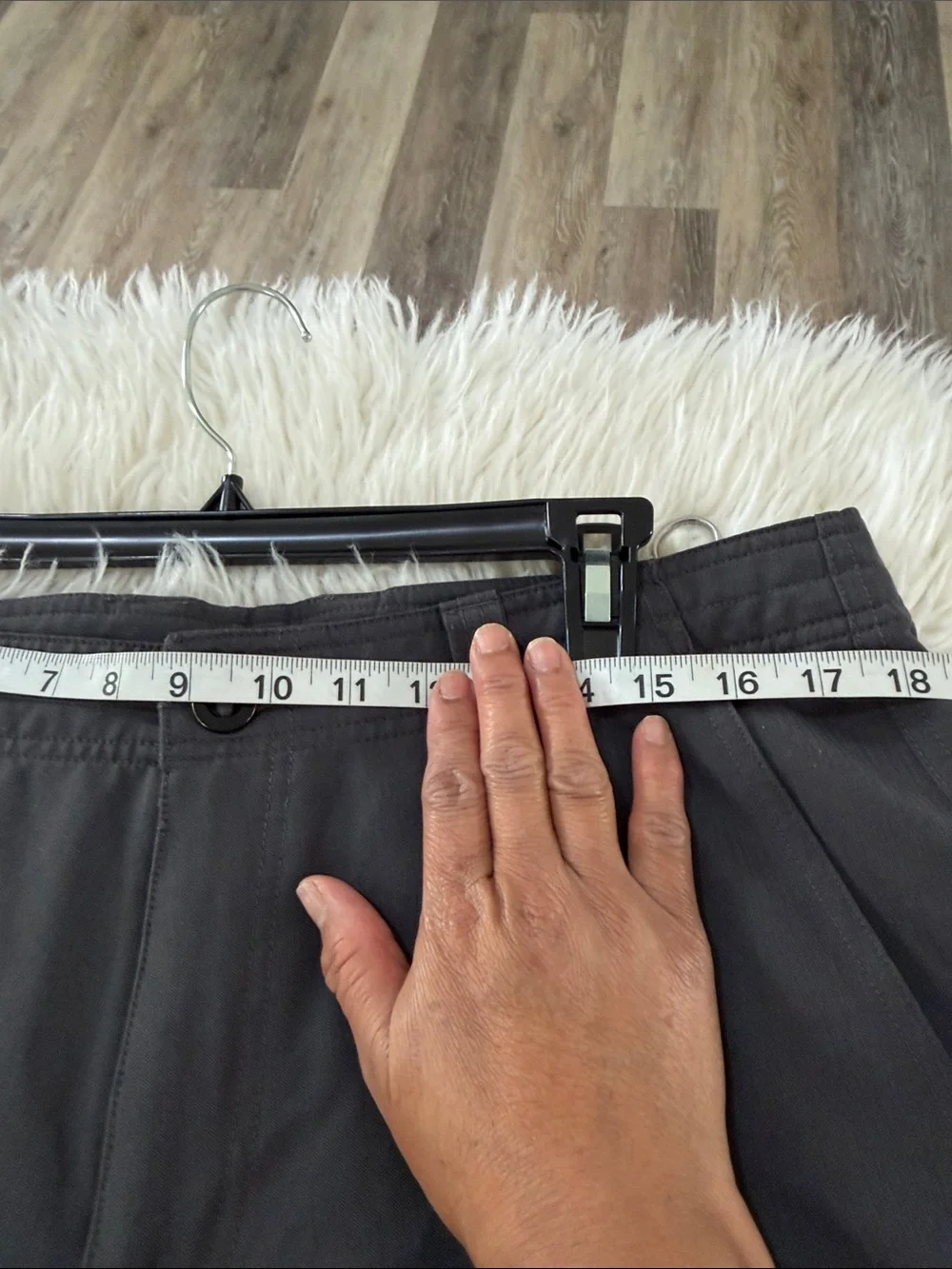 The North Face Men's Dark Gray Cargo Shorts